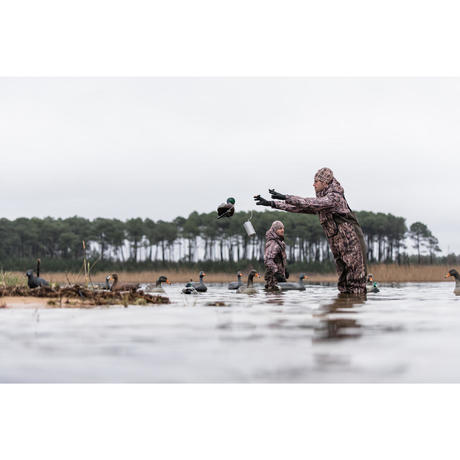 Veste Imperméable Camouflage Marais Solognac Chasse Et Chaude 500 HxqZR1H