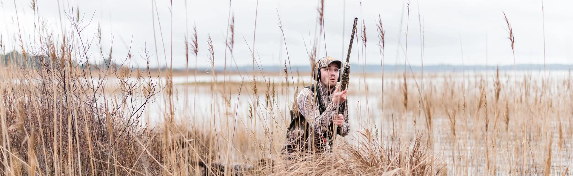 Chasse au gibier d'eau l art du camouflage