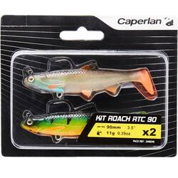 LURE FISHING SOFT SHAD LURE ROACH RTC 90 ROACH / FIRETIGER