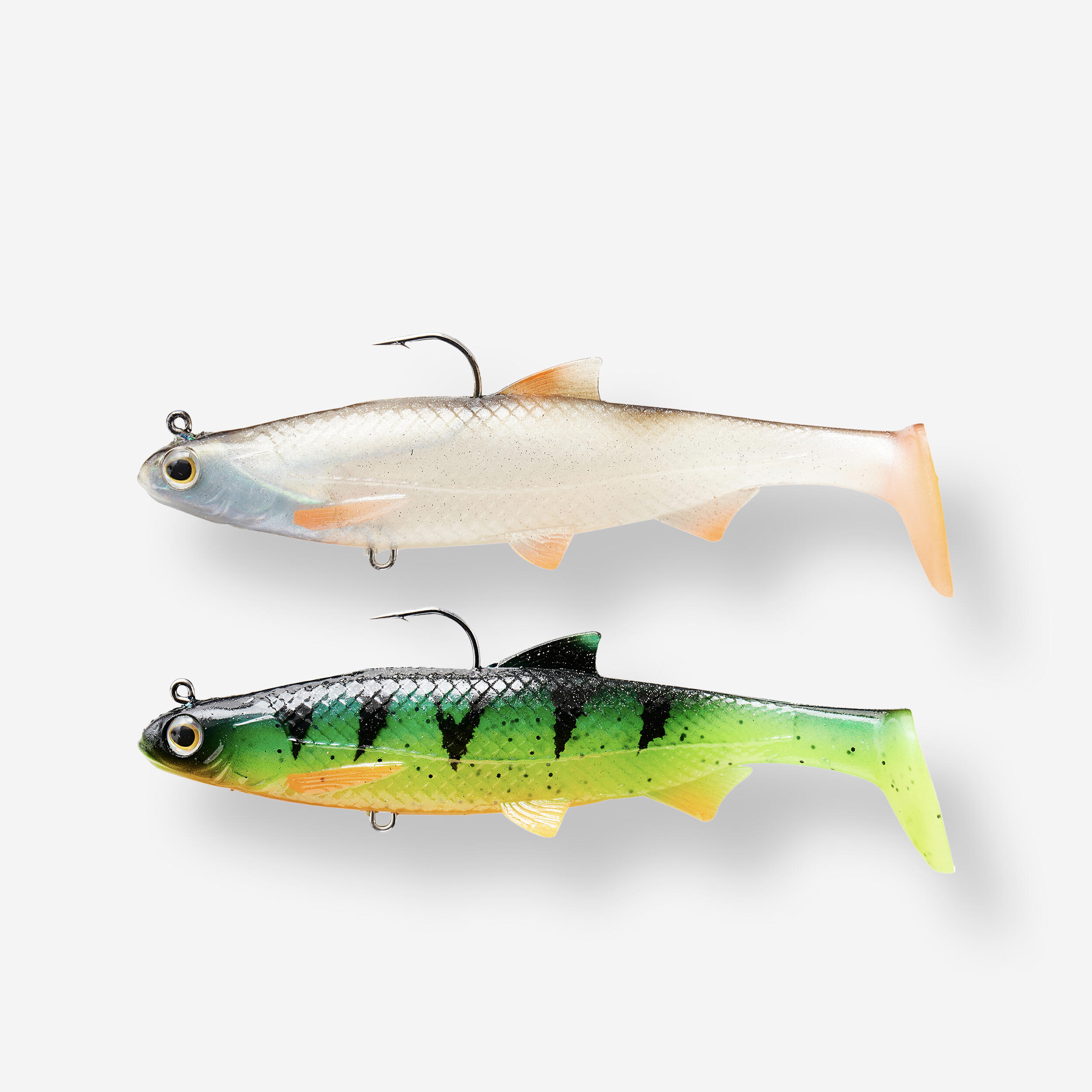 Leurre souple shad - Kit Roach 120 RTC gardon/firetiger - CAPERLAN
