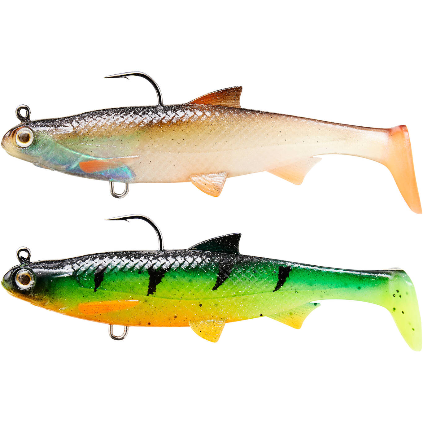 LURE FISHING SOFT SHAD LURE ROACH RTC 90 ROACH / FIRETIGER