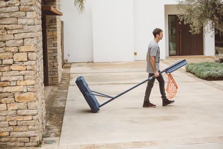 Баскетбольний кошик B200 Easy, 1,6-2,2 м, для дітей 10 років - Синій