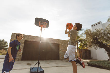 Баскетбольний кошик B200 Easy, 1,6-2,2 м, для дітей 10 років - Синій