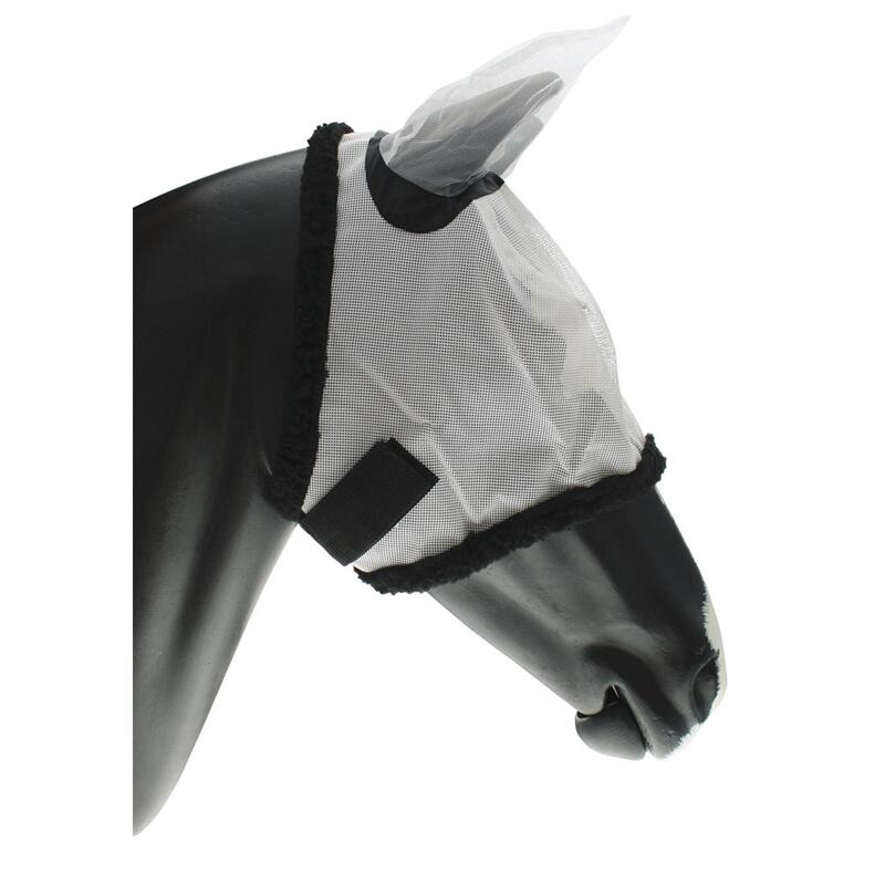 Maschera antimosche cavallo bianco