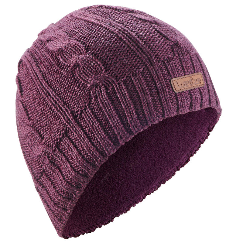 TUQUE DE SKI ADULTE TORSADE PRUNE TUQUE DE SKI ADULTE TORSADE PRUNE