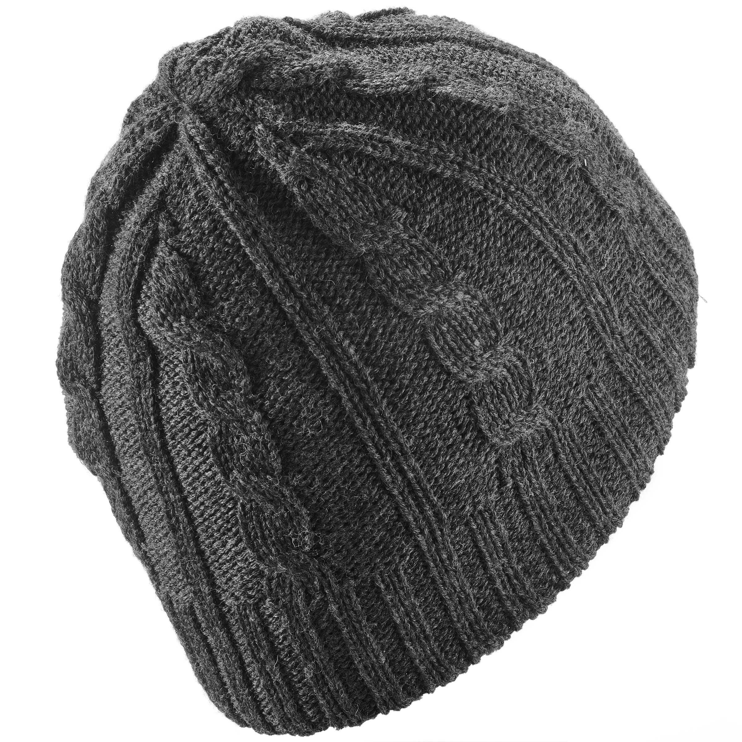 Woollen Winter Cap for Skiing Grey - Unisex -  5