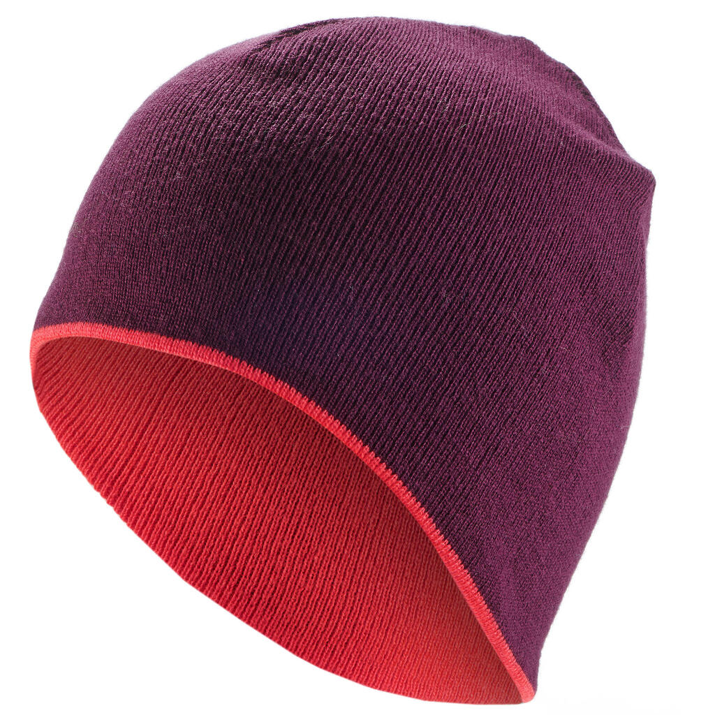 Reverse Ski Hat - Purple Pink