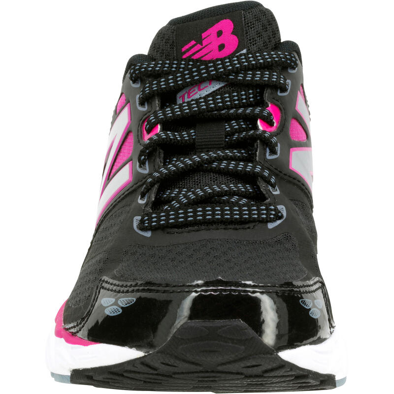 NEW BALANCE 680 WOMEN'S RUNNING SHOES BLACK/PINK NEW BALANCE Decathlon