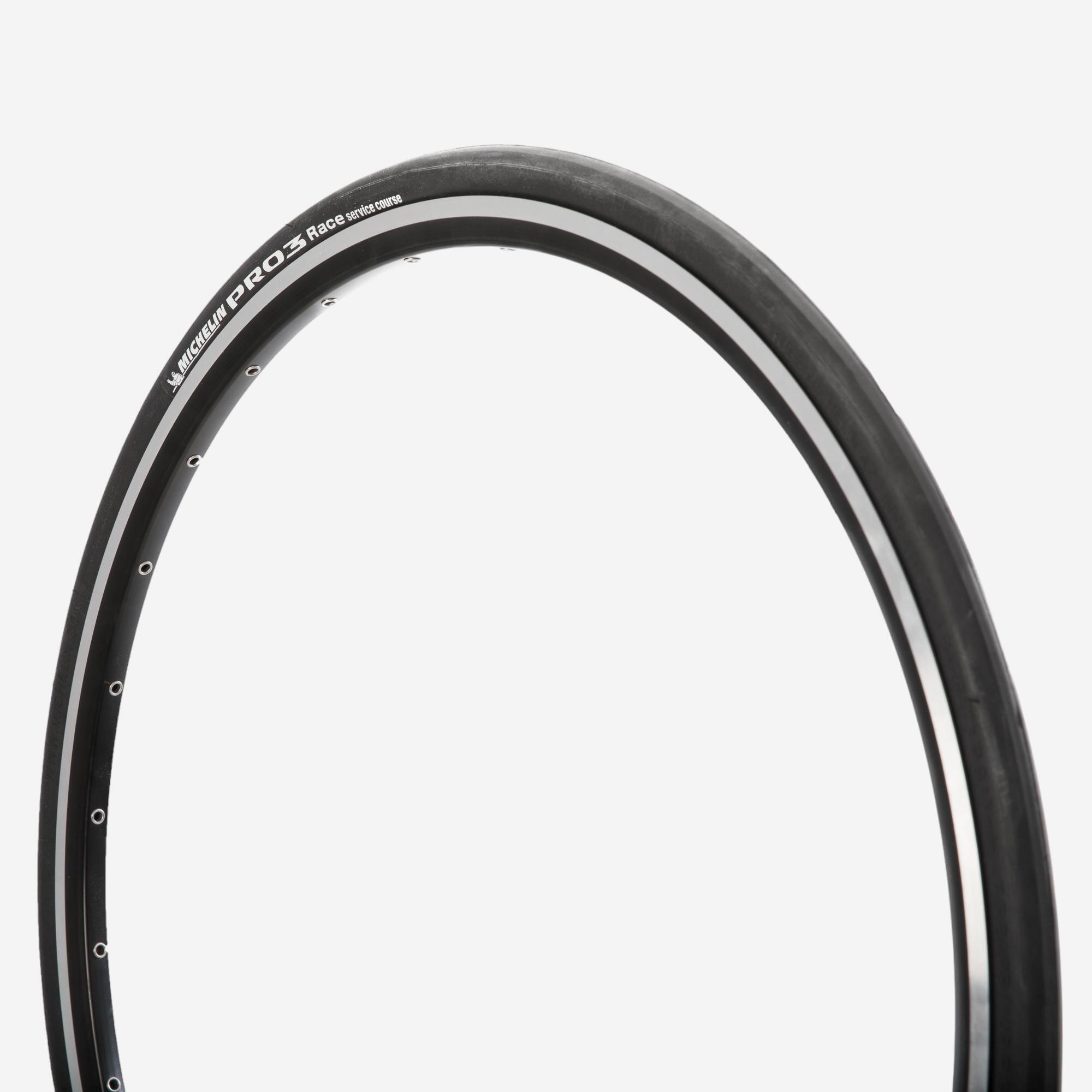 Gumiköpeny Pro3 Race 700x25 / ETRTO 25-622, külső, fekete Michelin akciós termékkép 1