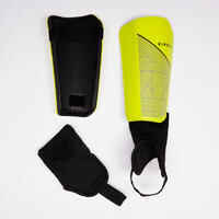 Kids' Football Shin Pads F140.
Yellow/Black.