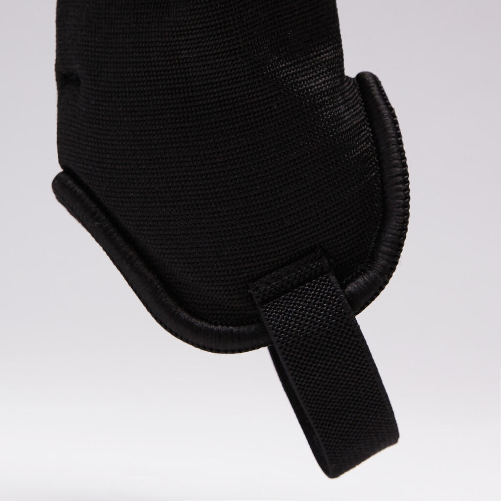 Schienbeinschoner F140 Kinder gelb gelb/schwarz