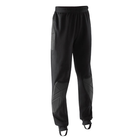 Pantalon de gardien de but enfant F100 noir