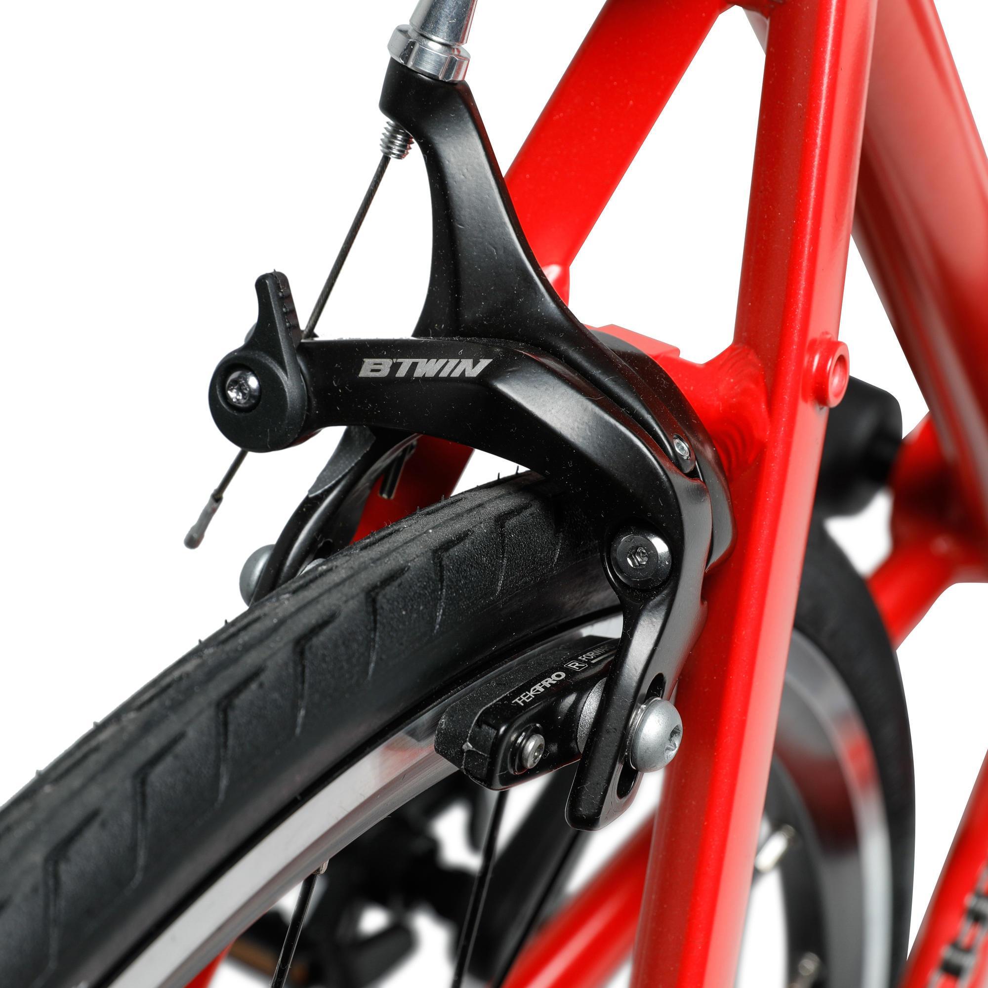 btwin semi auto road 100