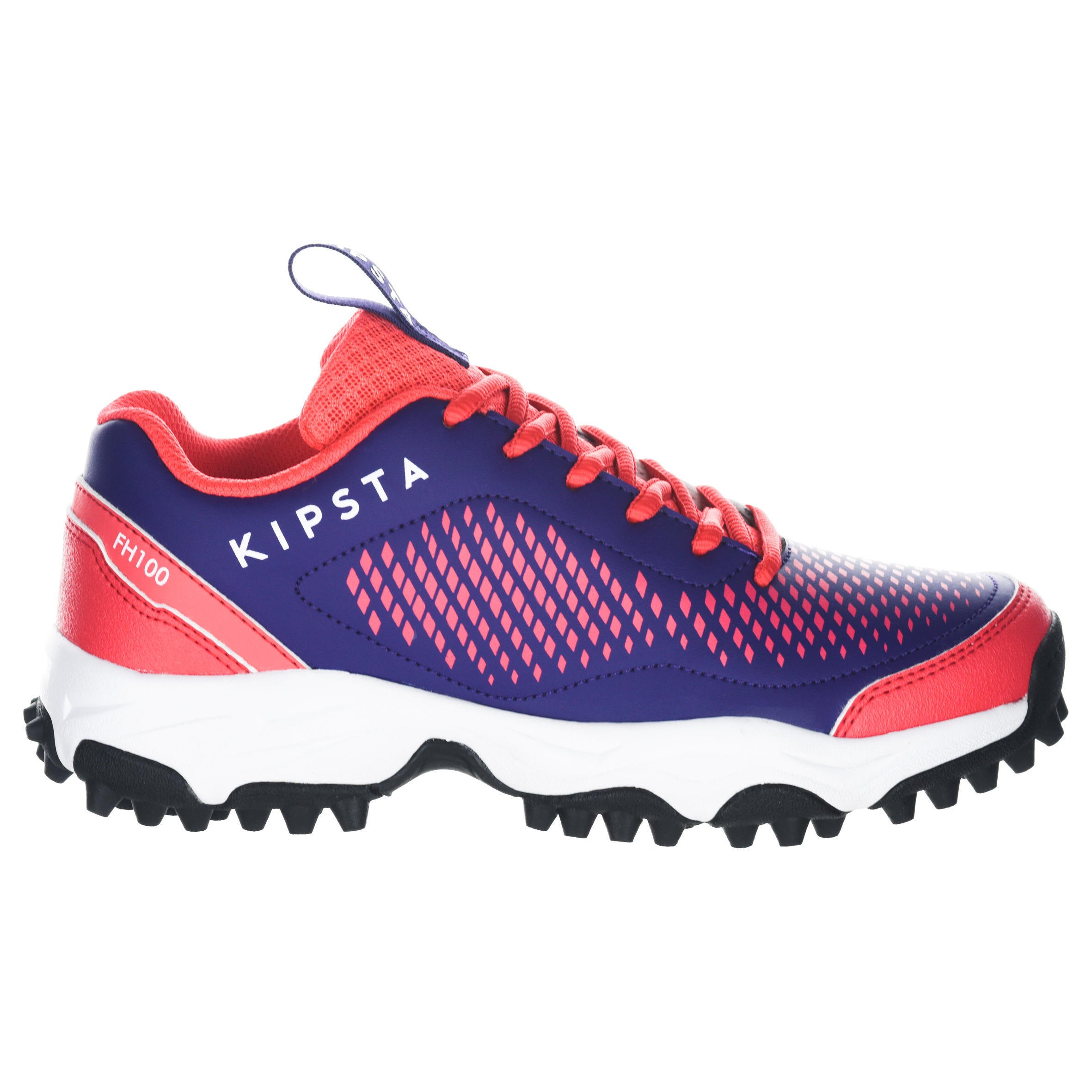 FH100 Kids' Low to Medium Intensity Field Hockey Shoes - Pink 2/13