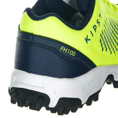 FH100 Sepatu Hoki Lapangan Intensitas Rendah Dewasa - Kuning