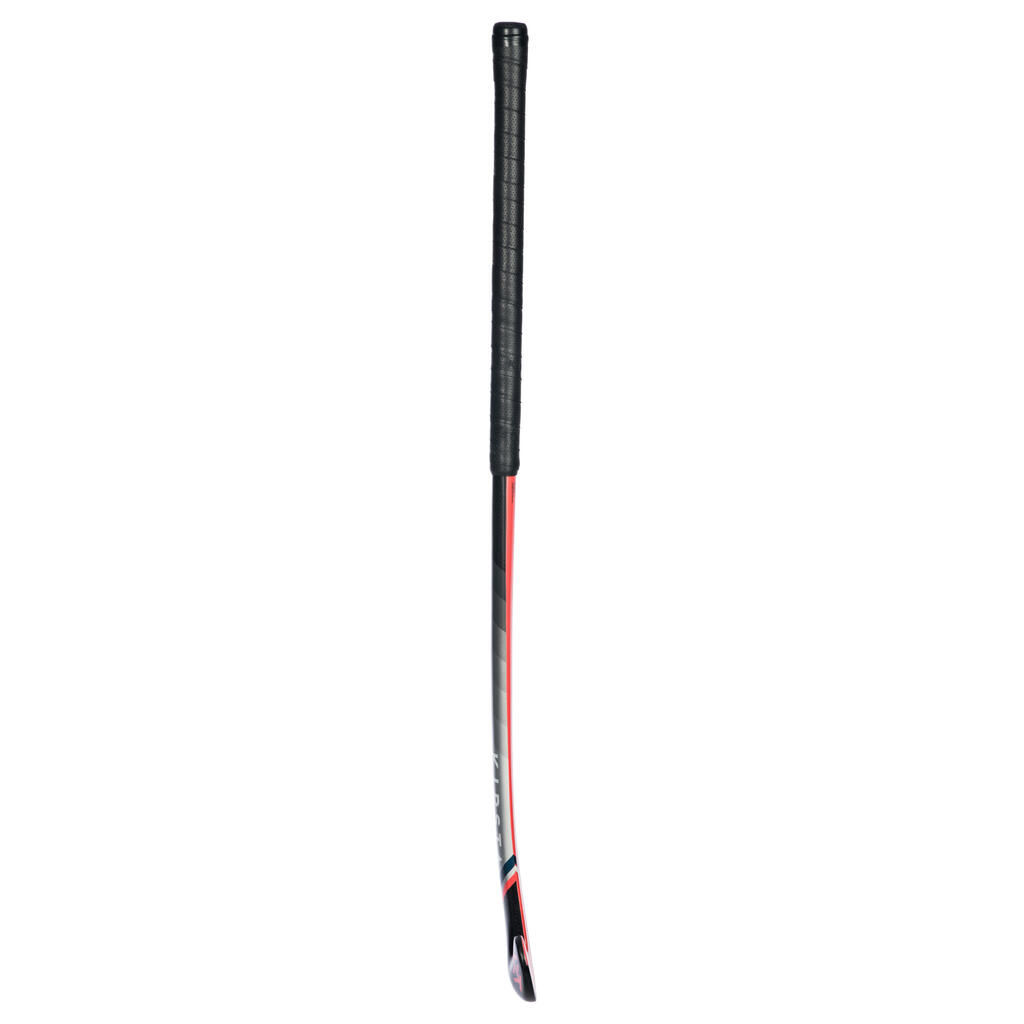 FH510 Adult Intermediate Field Hockey 50% Carbon Low Bow Stick - Coral