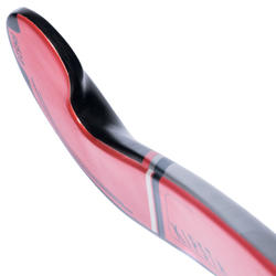 Landhockeyklubba lowbow 50 % kolfiber FH510 vuxen rosa