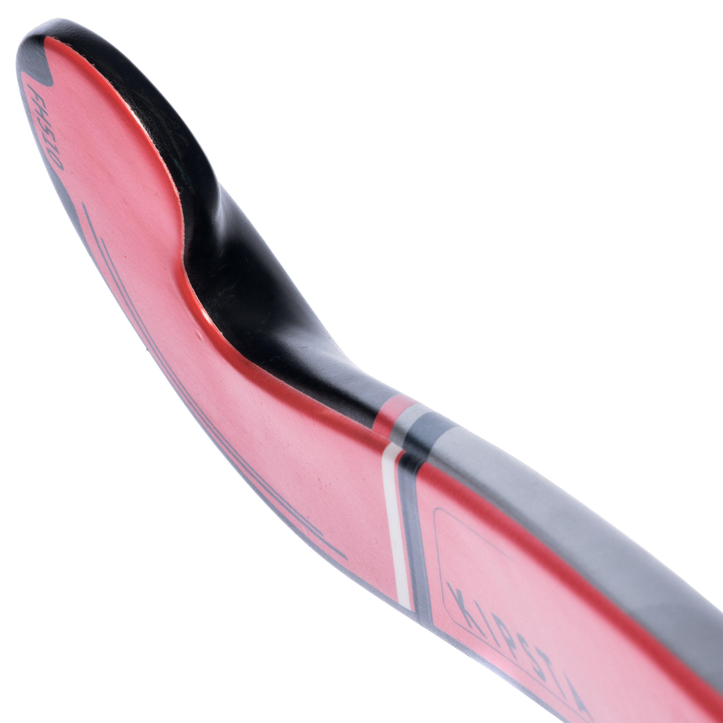 FH510 Adult Intermediate Field Hockey 50% Carbon Low Bow Stick - Coral 8/12