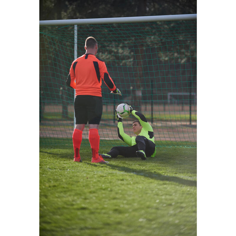 Fotbalové brankářské tepláky F100 černé