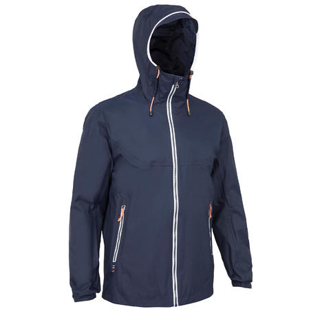 Куртка для парусного спорта водонепроницаемая ветрозащитная мужская SAILING 100
