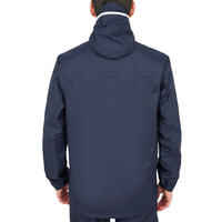 Chaqueta impermeable cortavientos lluvia vela Hombre Sailing 100 azul oscuro