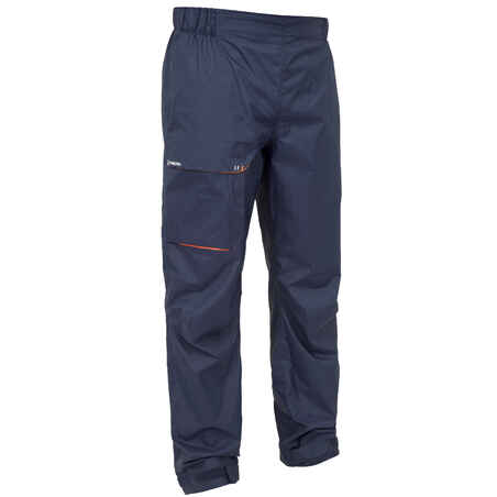 Pantalón impermeable para hombre Tribord S100 azul oscuro