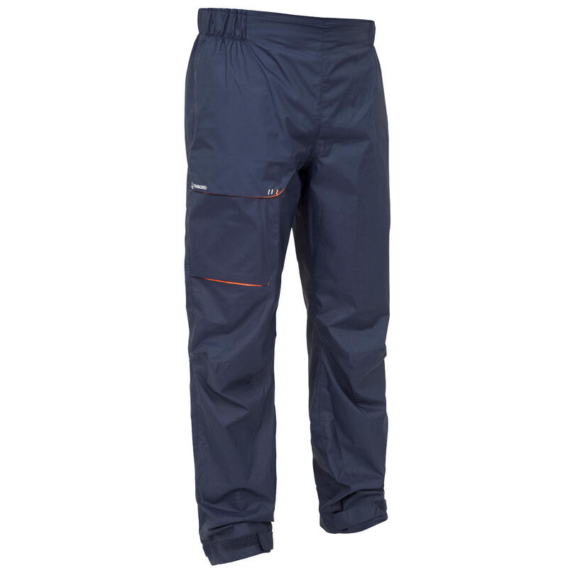 Sobrepantalón impermeable vela Hombre Sailing 100 azul marino