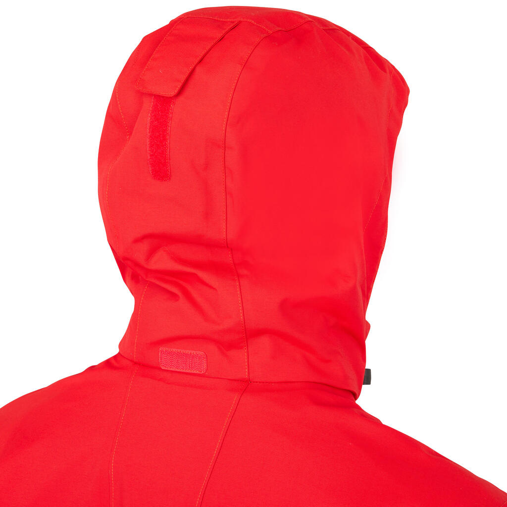 Segeljacke wasserdicht Sailing 300 Herren grau/orange