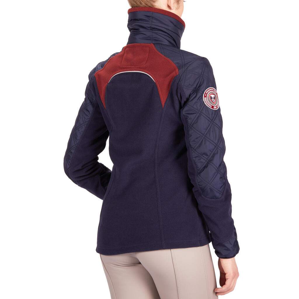 Women's Horseback Riding Warm Fleece 500