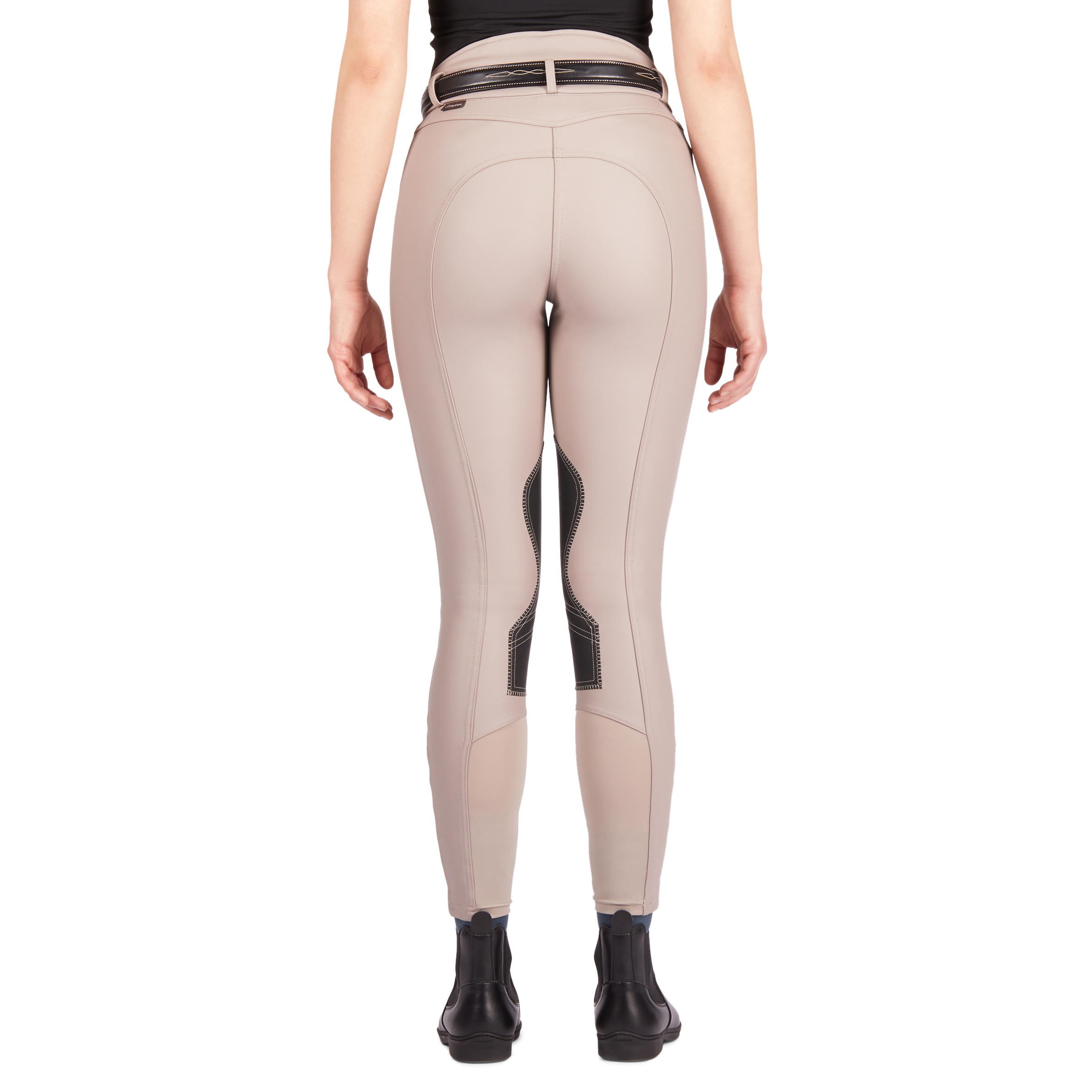 Kipwarm Women's Warm Waterproof and Breathable Horse Riding breeches - Beige 6/13