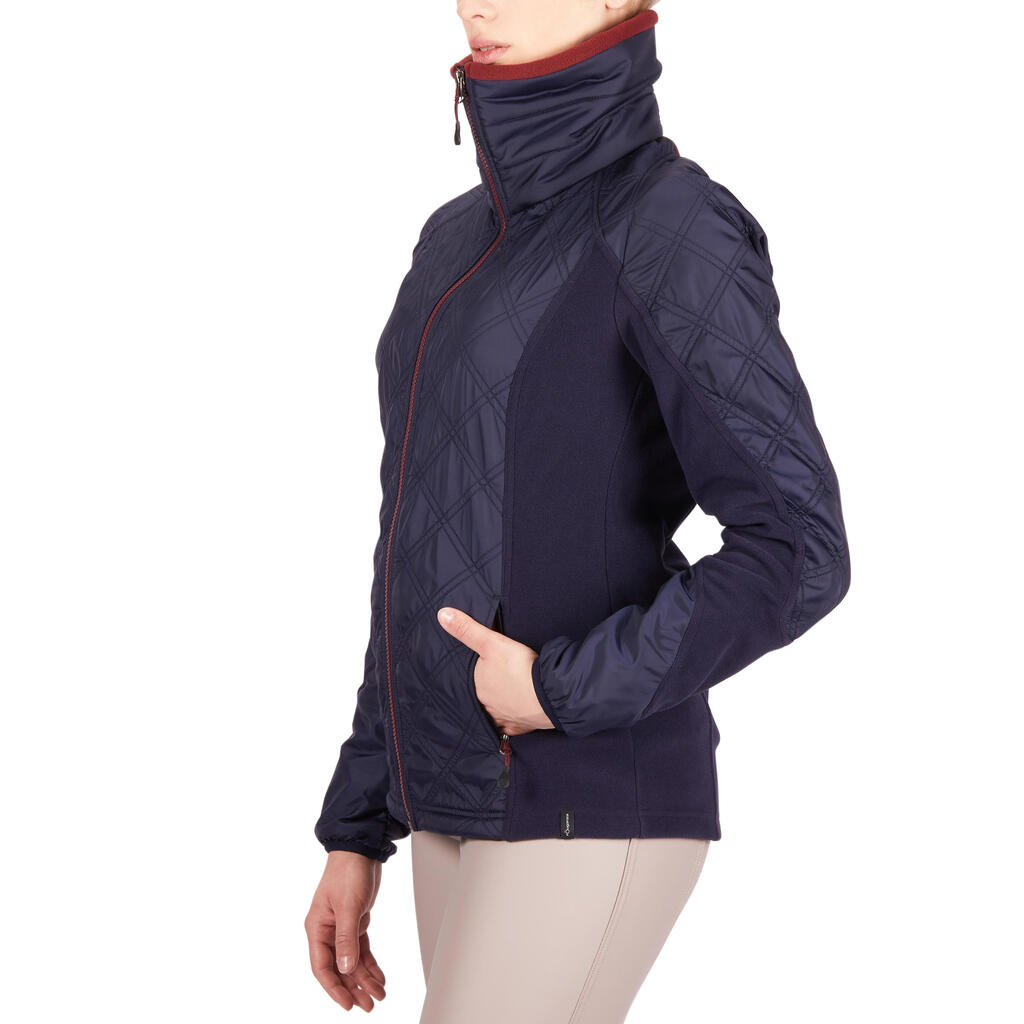 Women's Horseback Riding Warm Fleece 500