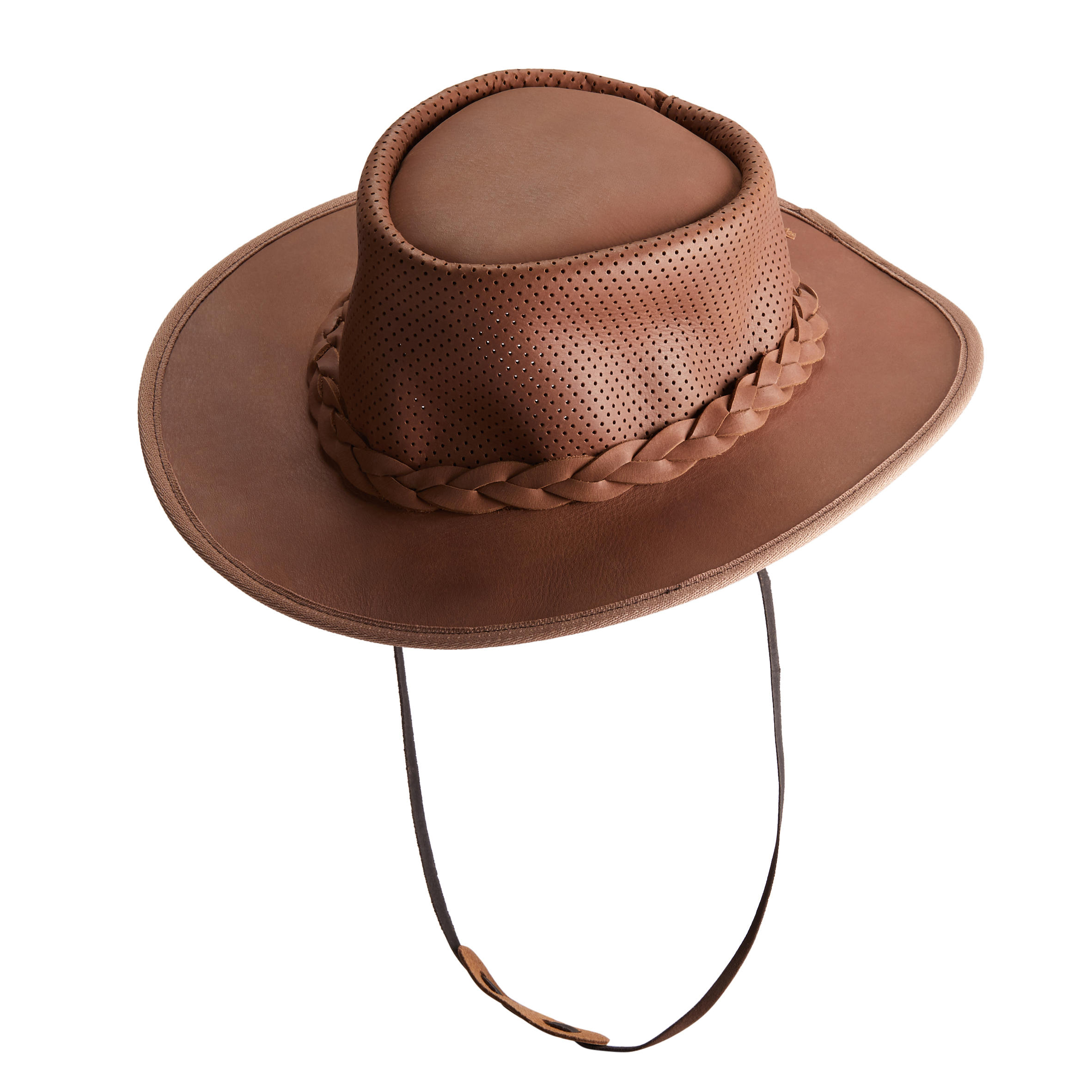 Crossover Adult Horse Riding Hat - Brown 1/8
