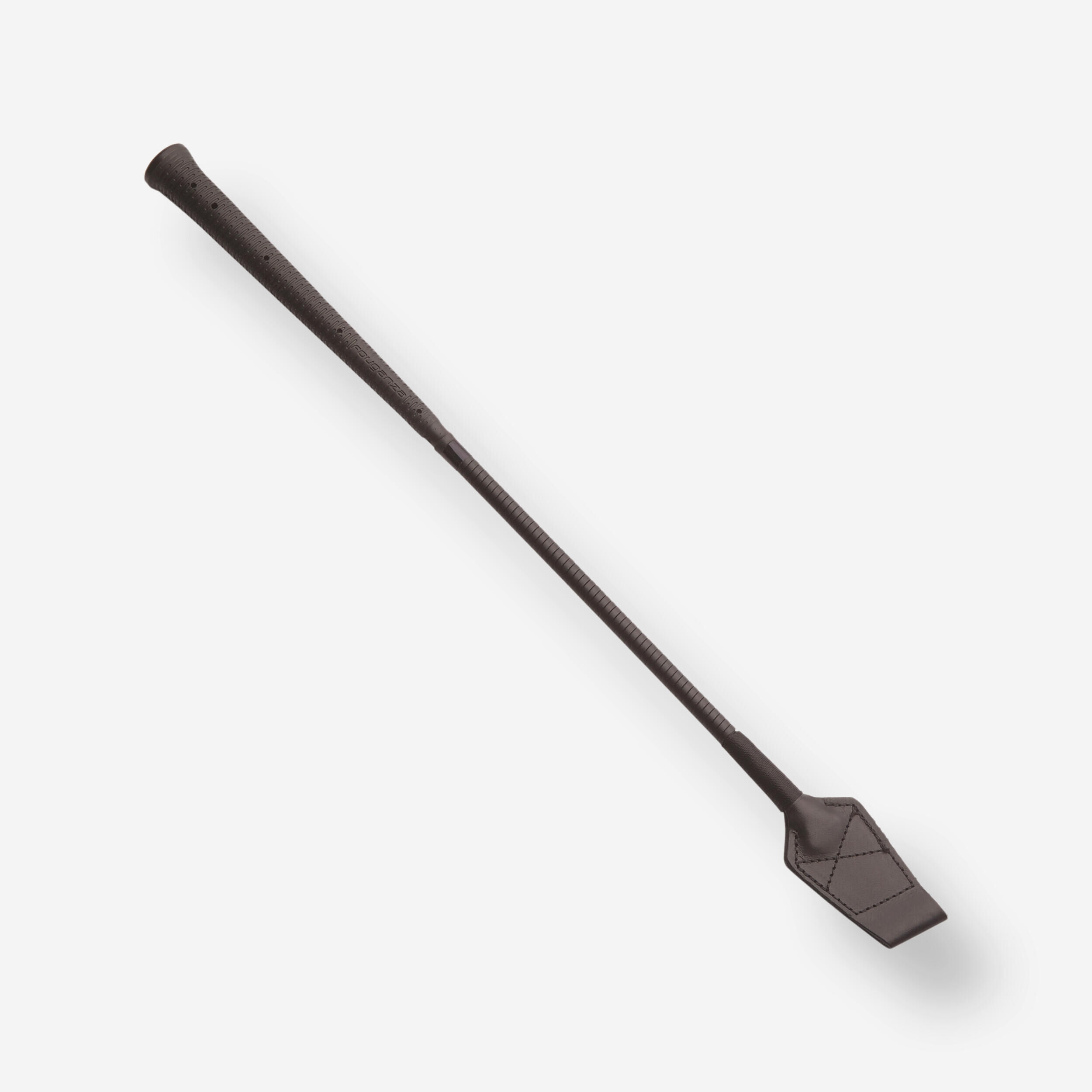 FOUGANZA 900 Horse Riding Crop 49 cm - Black