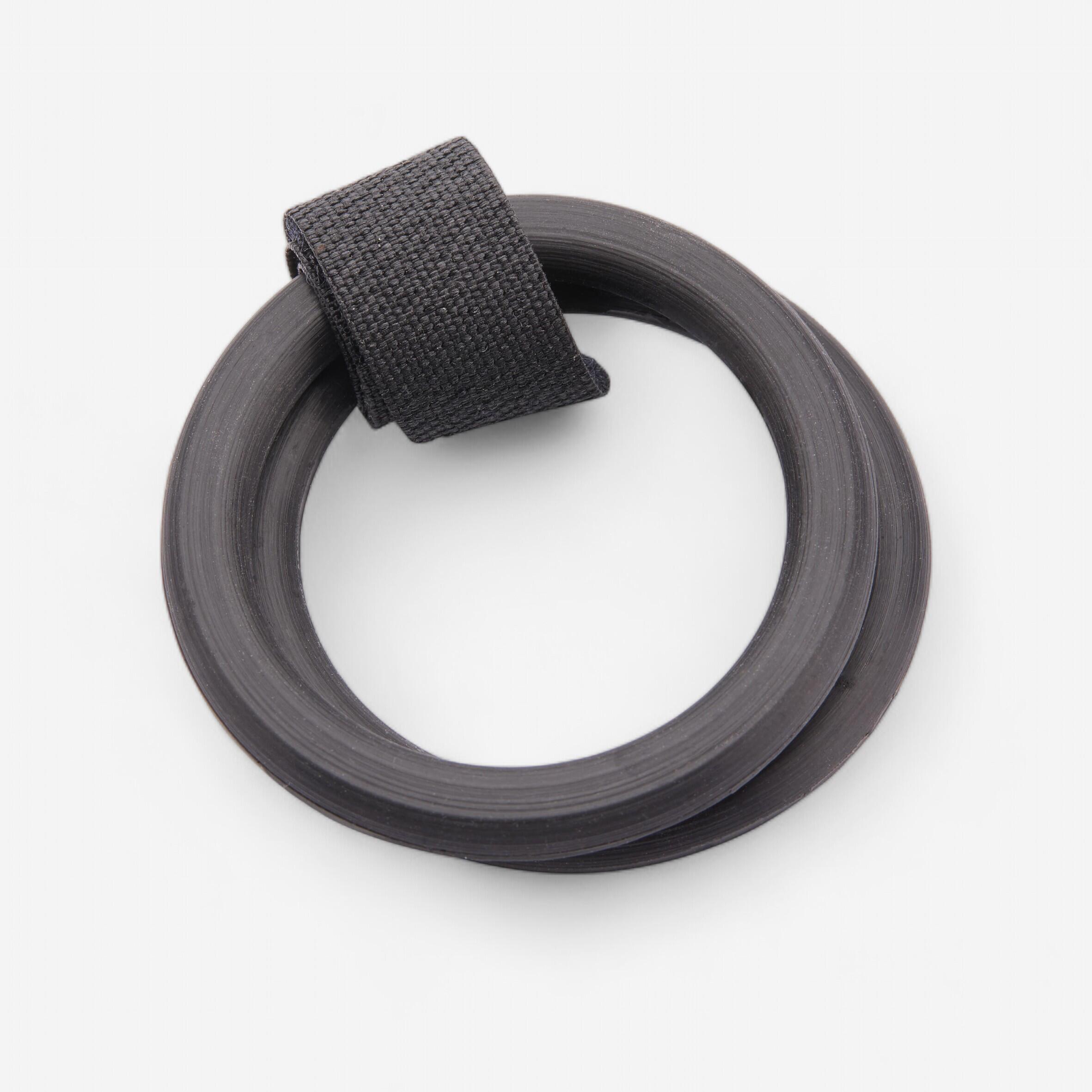 Fouganza - Lot De Deux Élastiques D'étrier Équitation - Sav Escape - Selle D'équitation - Sport Equestre - Noir - Taille Unique - Decathlon