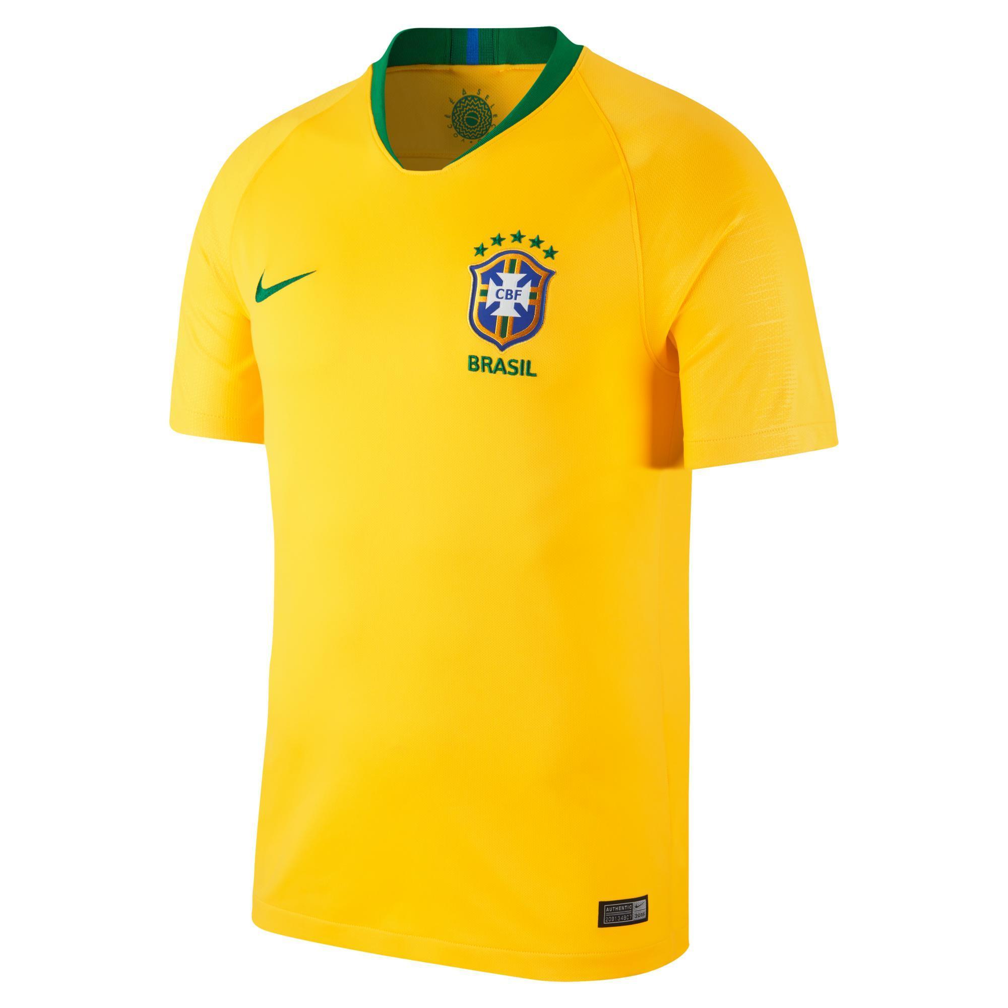Tricou Fotbal Replică Brazilia Albastru/Roșu Copii