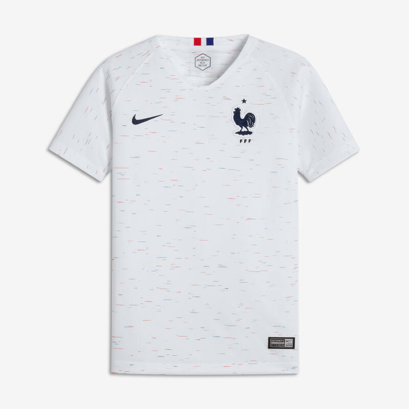 Koszulka krótki rękaw do piłki nożnej FFF dla dzieci