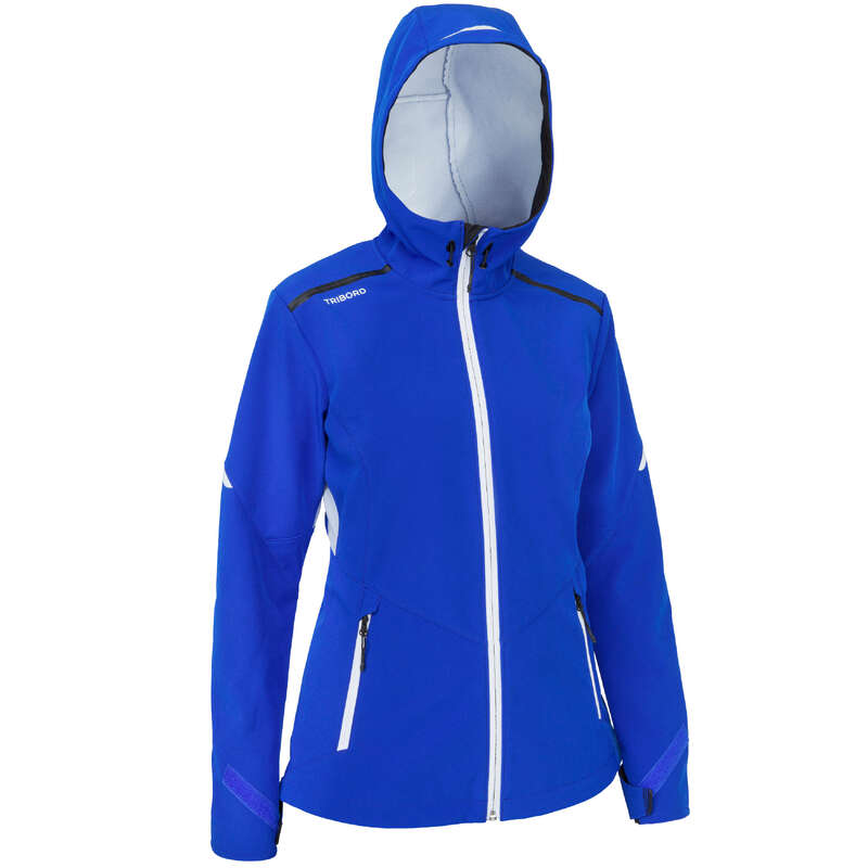 REGATTA COLD WEATHER WOMAN CLOTHES Sailing - Softshell Race Women Bri.Blue TRIBORD - Sailing Clothing