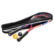 Komplet za skvoš SR160 (2 loparja, 2 žogi in torba)