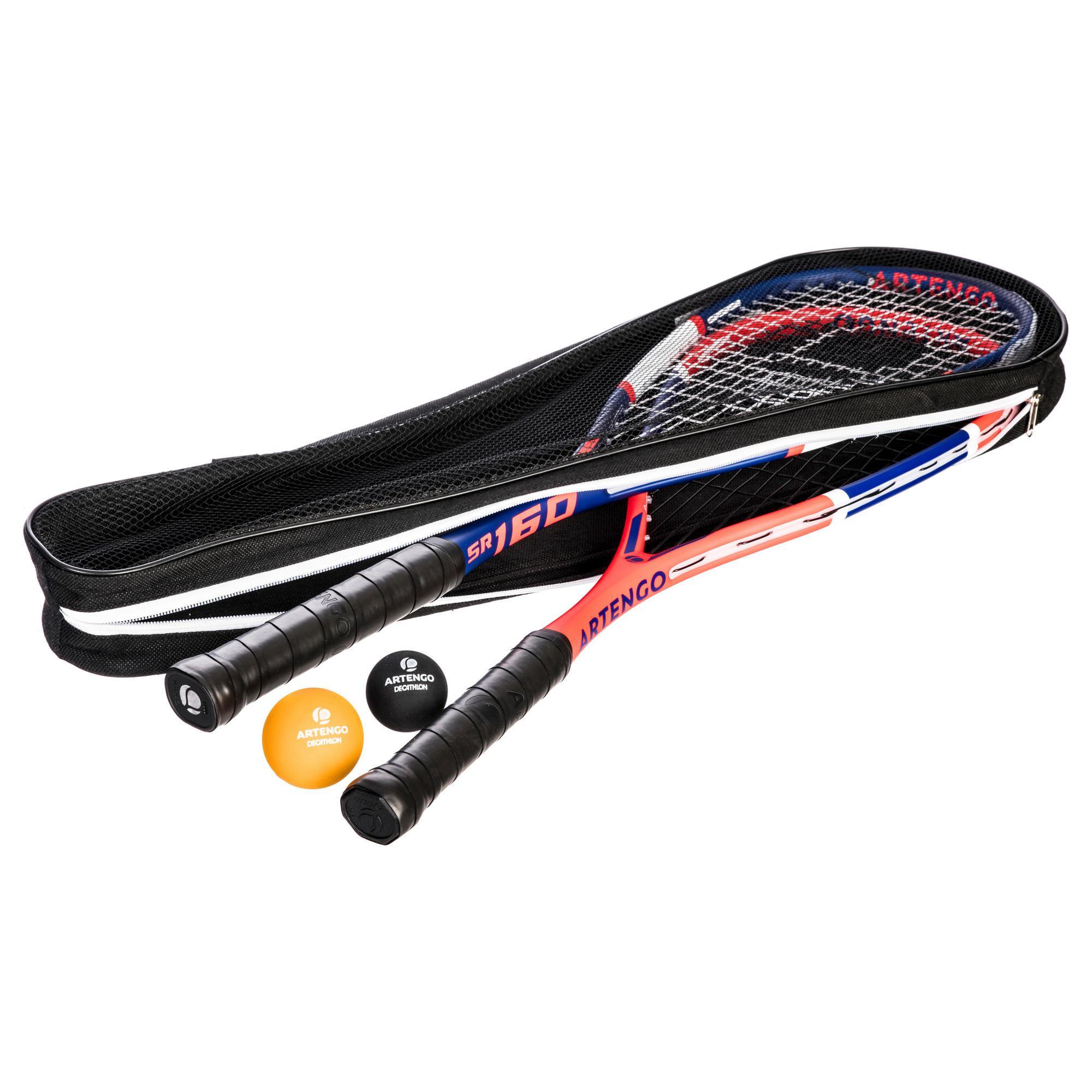 Artengo Set Squashracket Sr 160 Family 2 Rackets 2 Ballen En Tas artengo kopen in de aanbieding Artengo Set Squashracket Sr 160 Family 2 Rackets 2 Ballen En Tas artengo kopen in de aanbieding