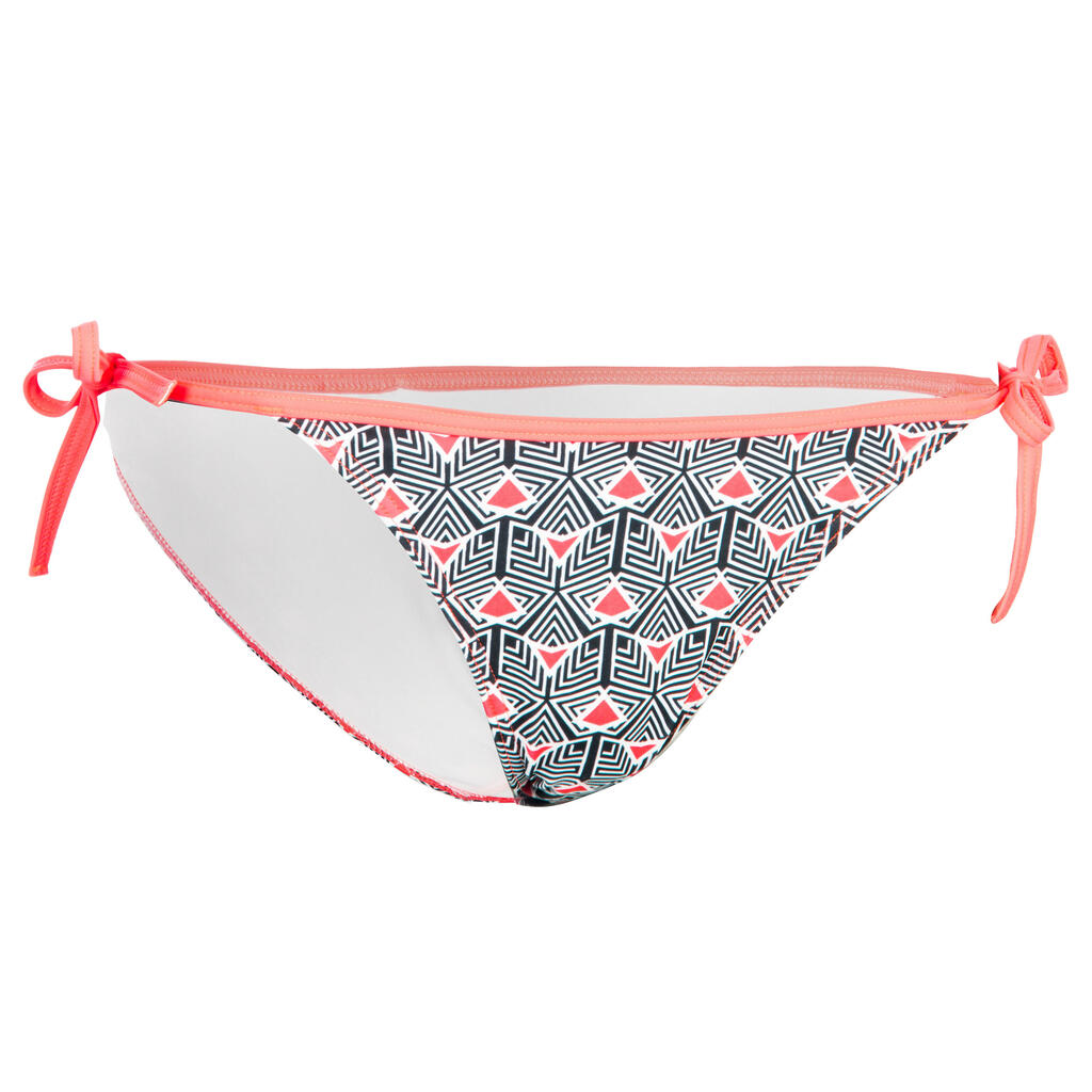 Bikini-Hose Damen seitlich gebunden Sofy Paradise grün/bunt