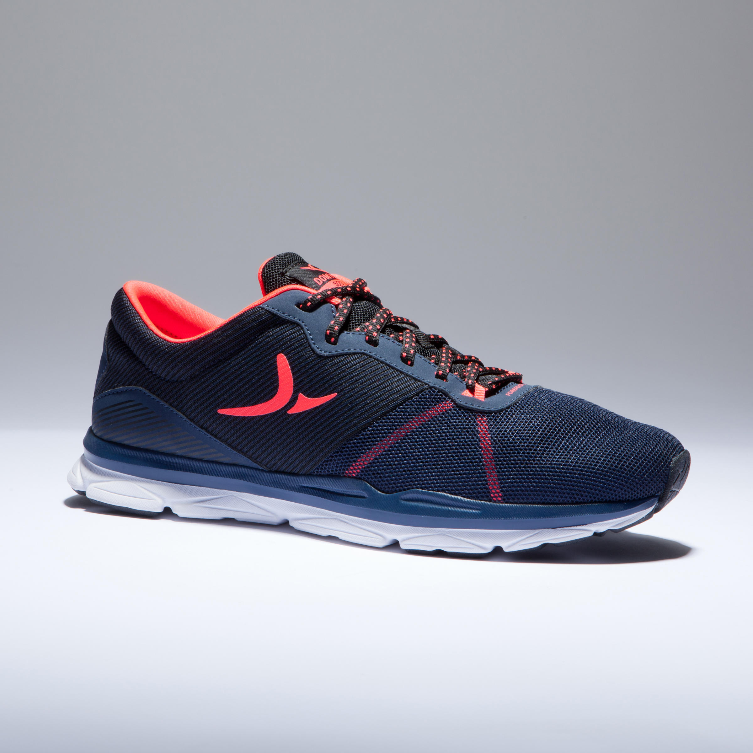 

Women's Regular Cardio & Gym Shoe - Blue/Coral -  By DOMYOS | Decathlon