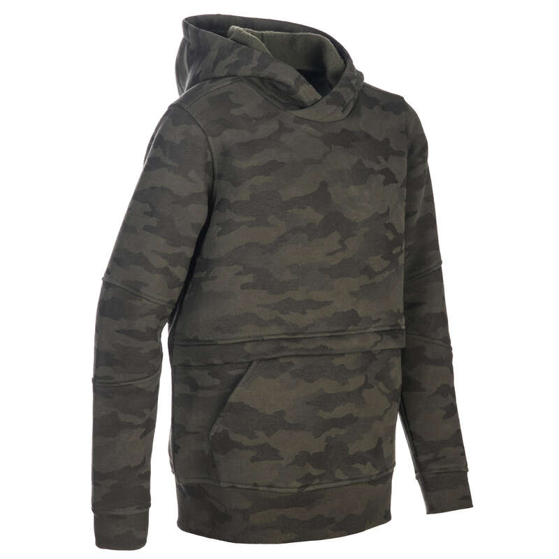 JUNIOR CLOTHING - SG500 KID SWEATSHIRTCAMOUFLAGE SOLOGNAC