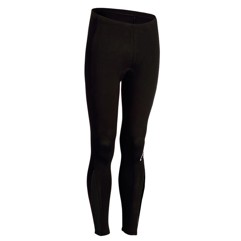 COLLANT VÉLO ROUTE CYCLOTOURISME HOMME 100 NOIR COLLANT VÉLO ROUTE CYCLOTOURISME HOMME 100 NOIR