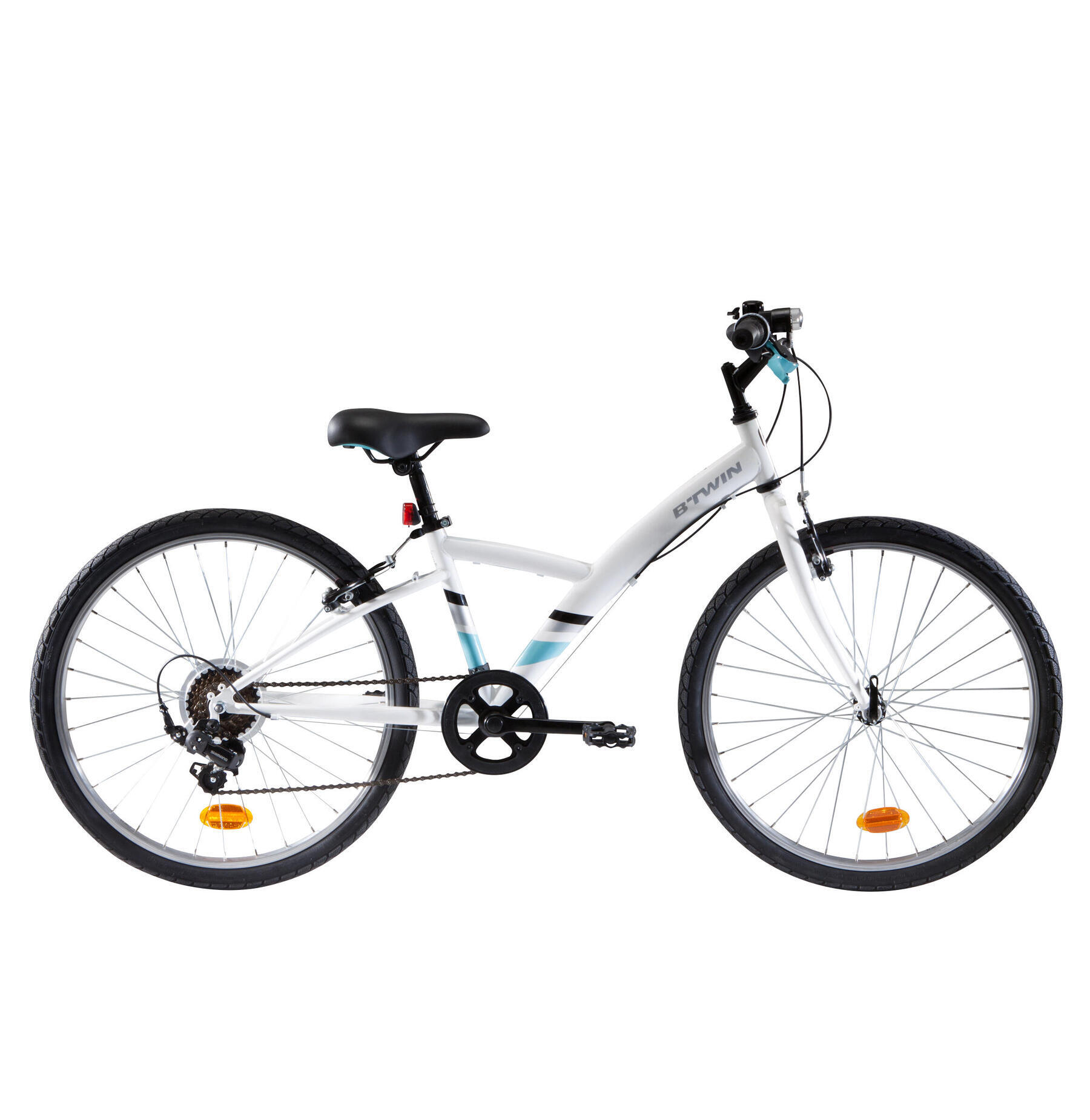 BICICLETA DE TREKKING_24_pouces_decathlon_blanc