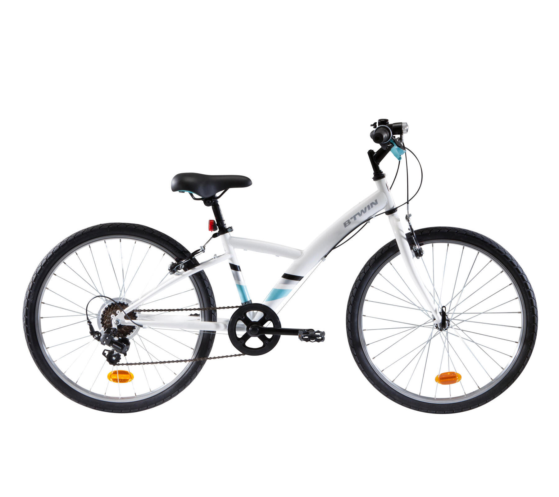 Original 100 24 Inch Hybrid Bike White