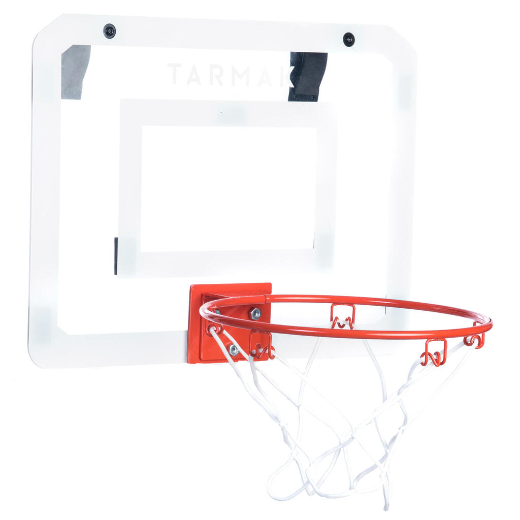 Bērnu/pieaugušo pie sienas stiprināms basketbola vairogs “Mini B Deluxe”