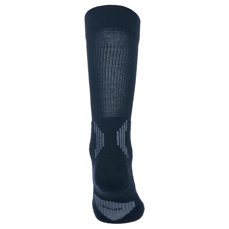 男／女款籃球中筒襪SO500（2雙入）－黑色