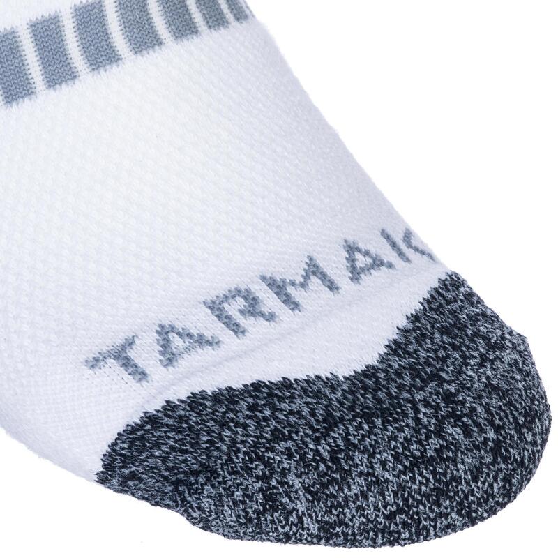 Dětské basketbalové ponožky středně vysoké bílé 2 páry 