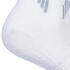 Unisex Basketball Socks Low Rise SO500 Low Twin Pack White