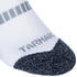 Unisex Basketball Socks Low Rise SO500 Low Twin Pack White